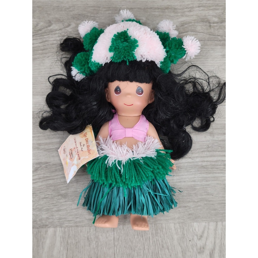 Precious Moments Makamae Hawaii Doll 9" Children of the World Vinyl w/ Tags